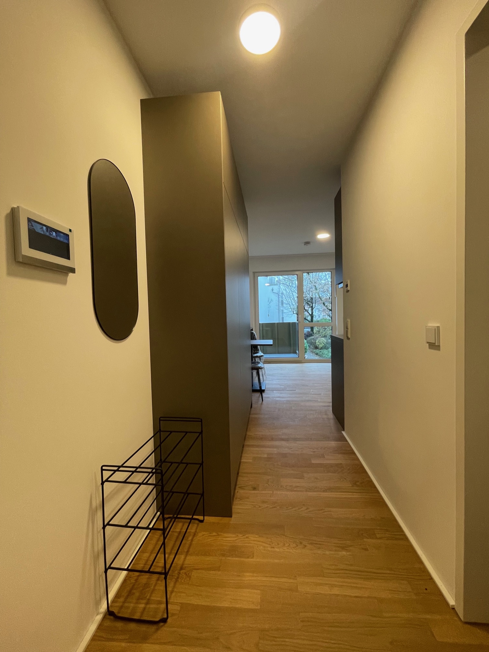 Studio A — bright living area
