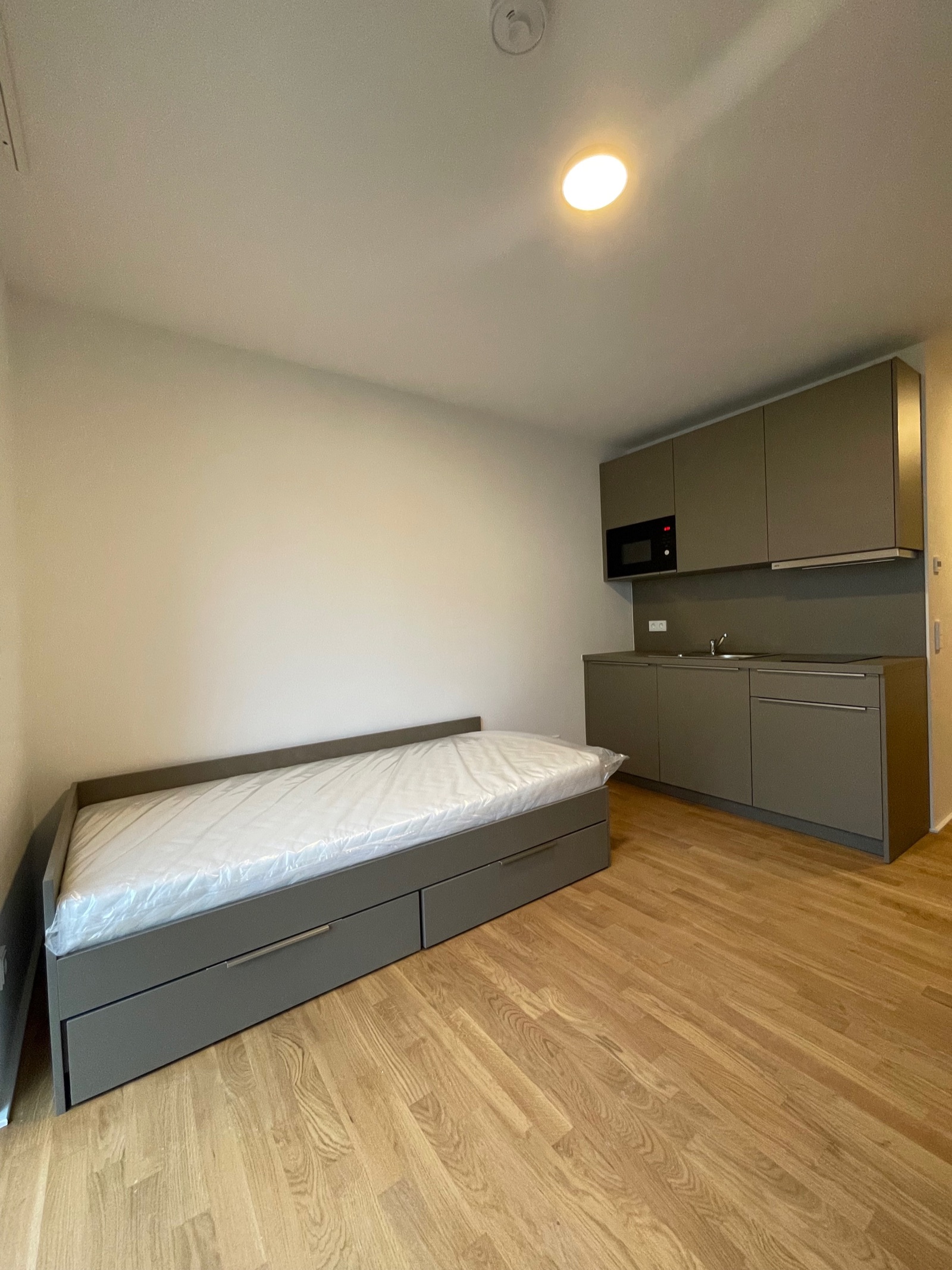 Studio A — fully equipped kitchen