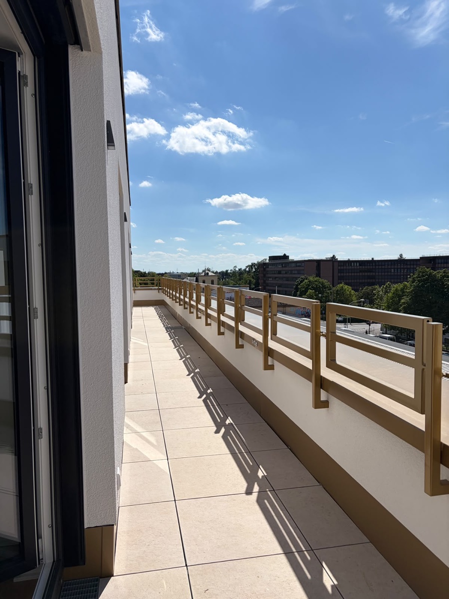 WE 264 — Private roof terrace, 4th floor (top), Oro Darmstadt 2025